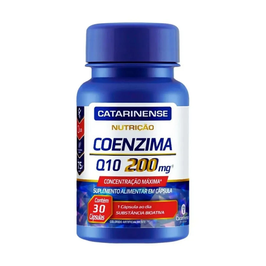 Catarinense Nutrição Coenzima Q10 - 200mg 30 Cápsulas