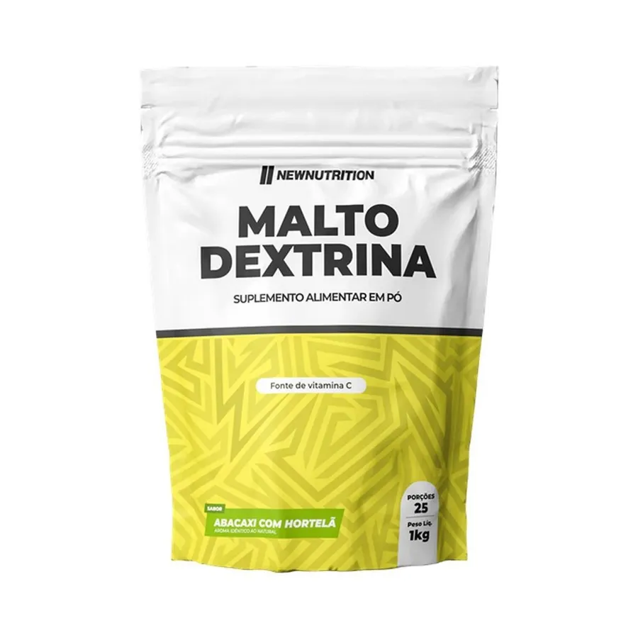 NewNutrition Maltodextrina - Abacaxi Com Hortelã 1000g