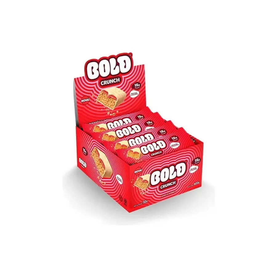 Bold Barra Proteína - 12 Unidades Crunch 50g