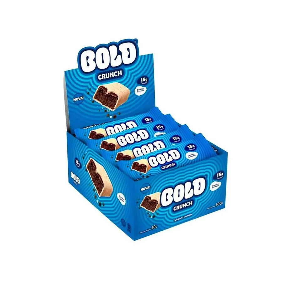 Bold Barra Proteína - 12 Unidades Crunch 50g — foto 5