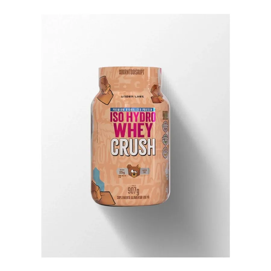 Under Labz Isohydro Whey Crush - Dulce de Leche 907g