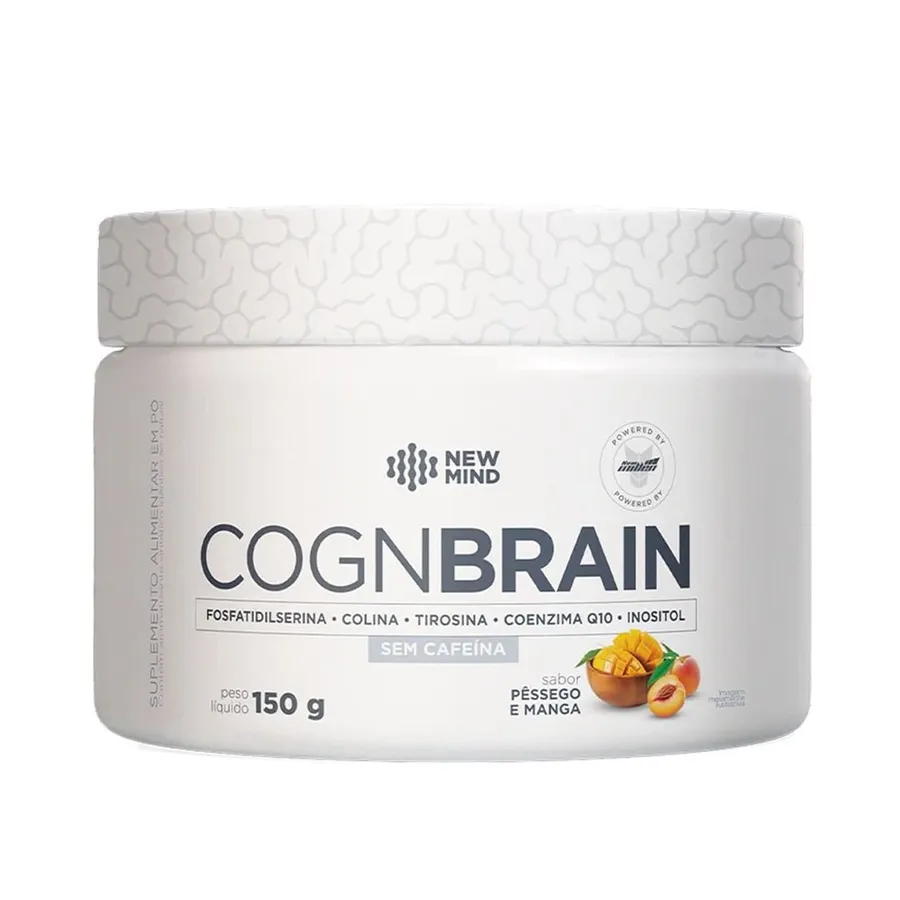 New Millen Cognbrain sem Cafeína - Pêssego e Manga 150g