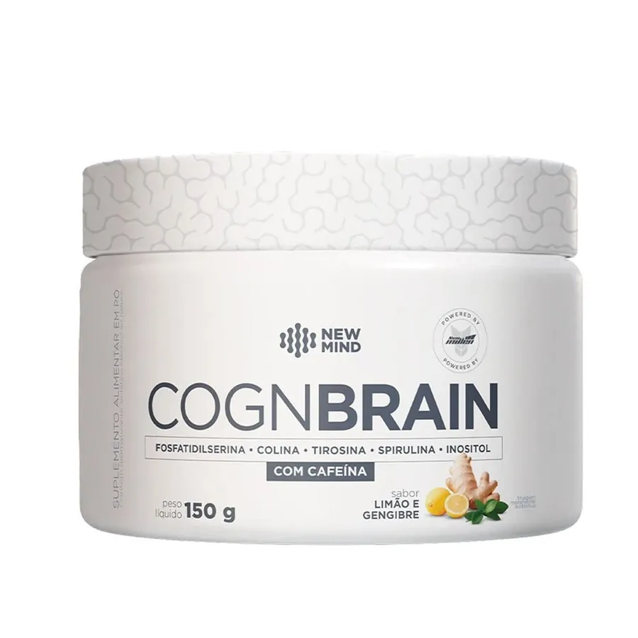 New Millen Cognbrain com Cafeína - Limão e Gengibre 150g