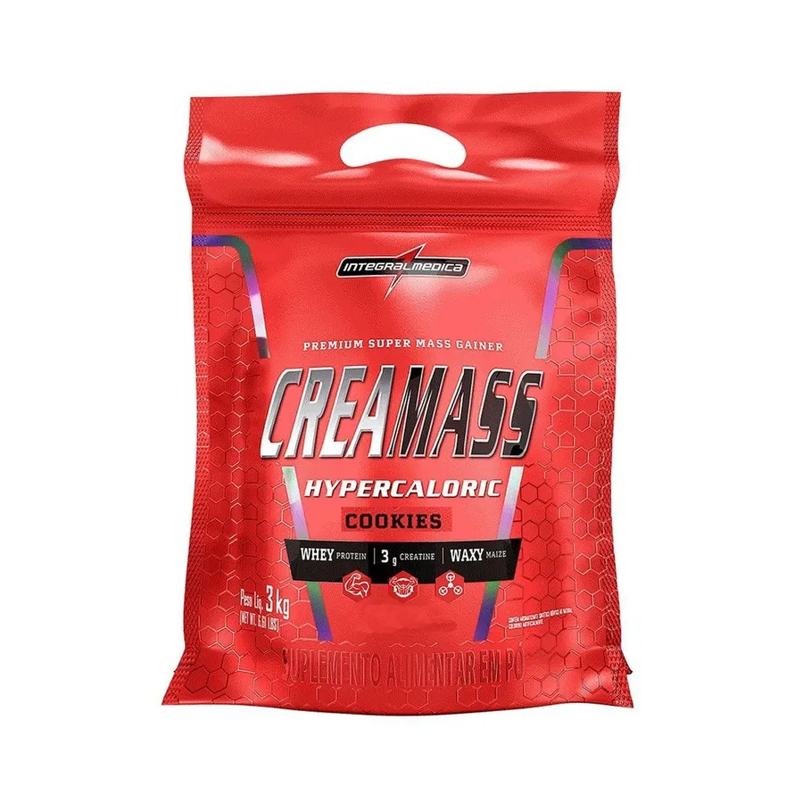 IntegralMédica Creamass Hipercalórico Creatina 3000g — foto 5