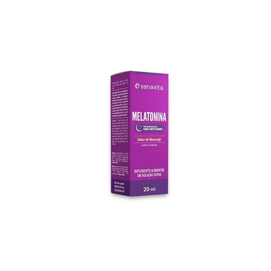 Sanavita Melatonina - Maracujá 20ml
