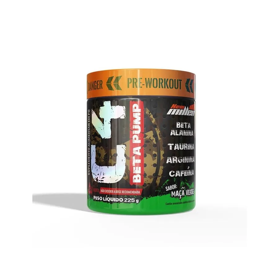 New Millen C4 Beta Pump Pré-Workout 225g — foto 4