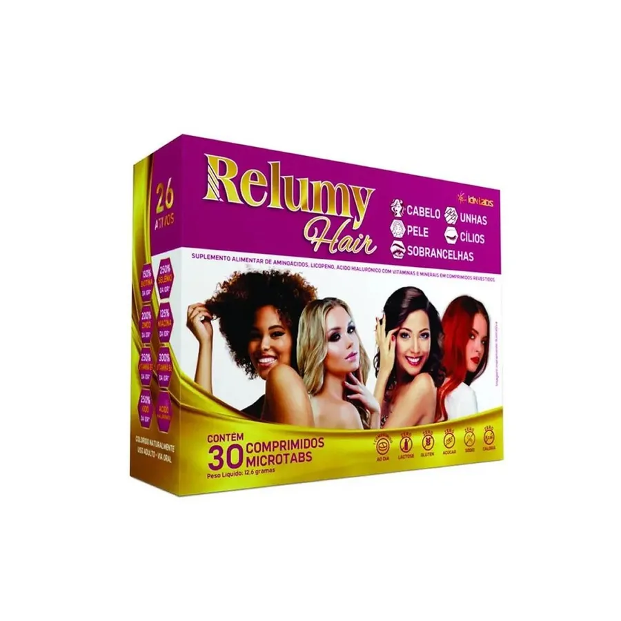 IDN Labs Relumy Hair - 30 Comprimidos Microtabs