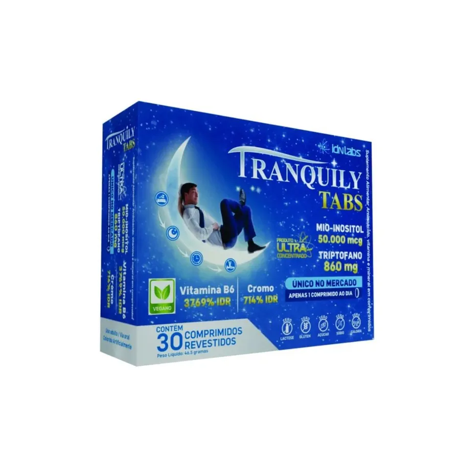 IDN Labs Tranquily Tabs Ultra Concentrado - 30 Comprimidos