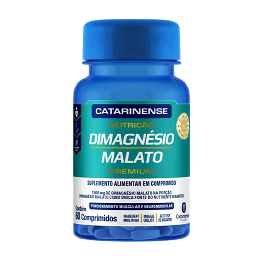 Catarinense Dimagnésio Malato - 60 Comprimidos