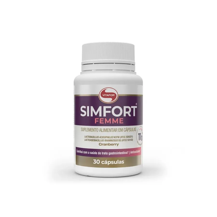 Vitafor Simfort Femme Cranberry - 30 Cápsulas