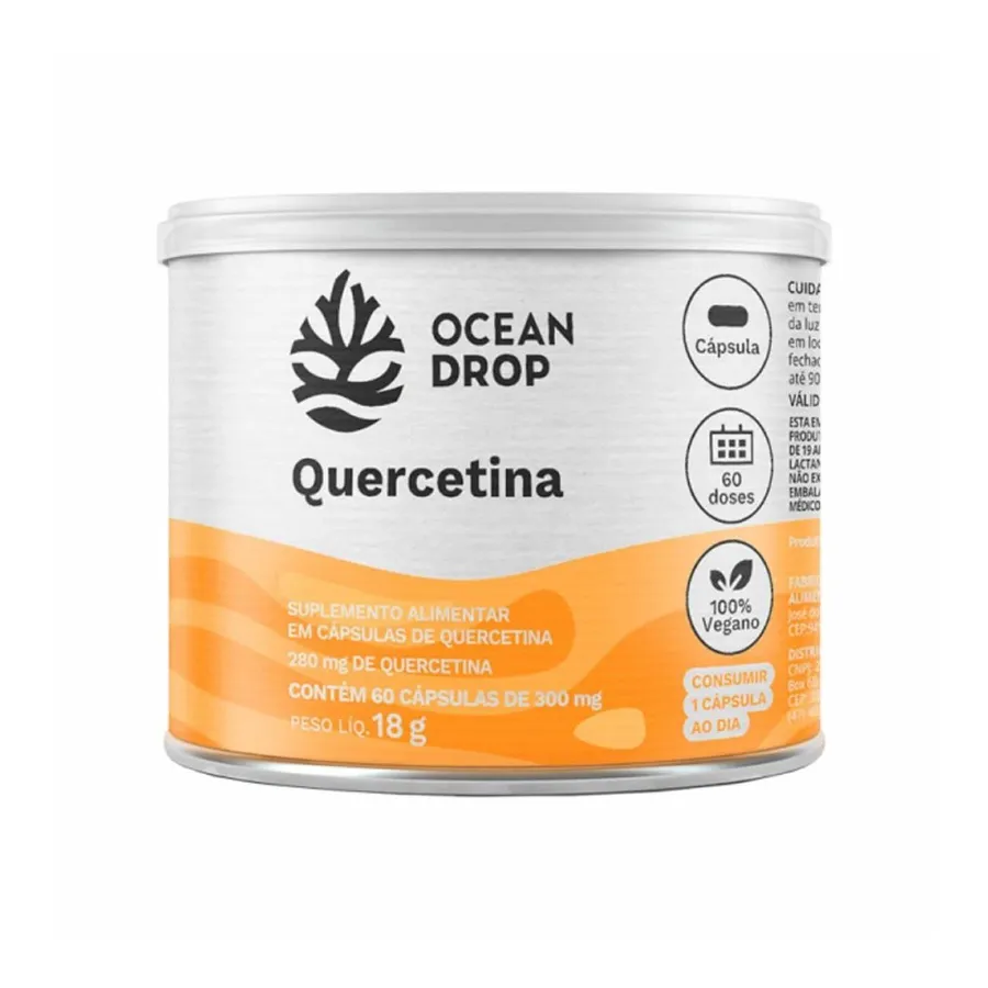 Ocean Drop Quercetina - 60 Cápsulas