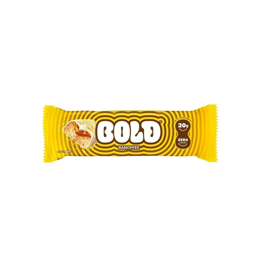 Bold Barra de Proteina - 1 Unidade Banofee 60g