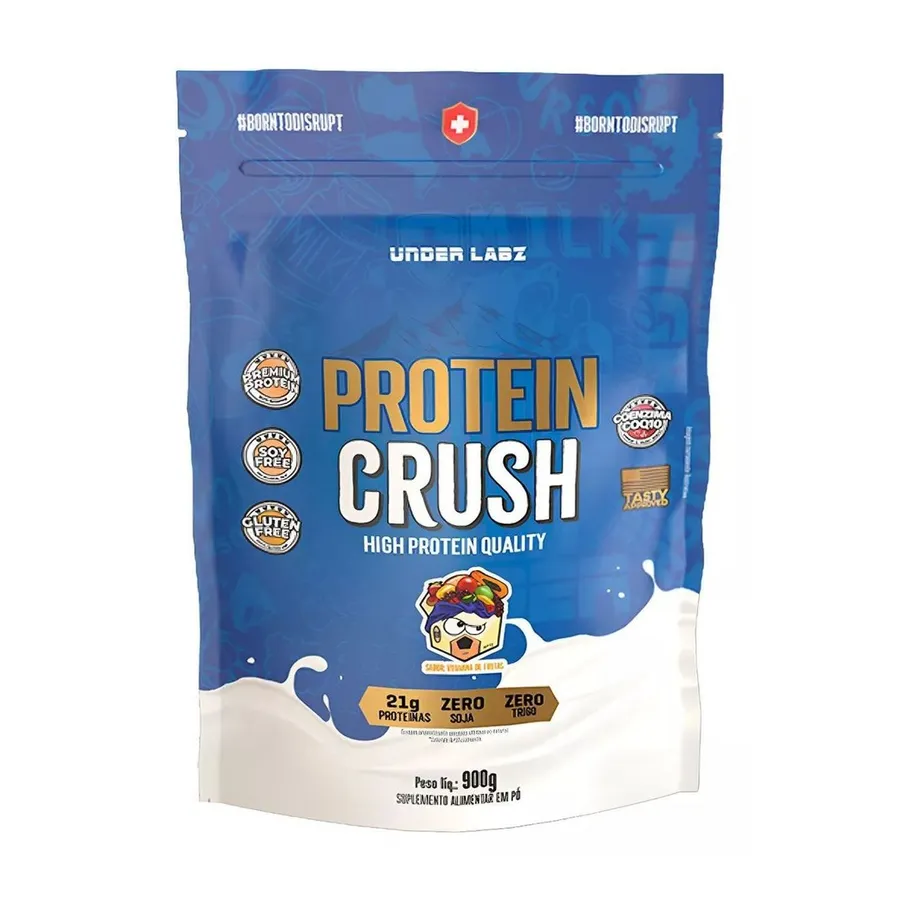 Under Labz Protein Crush - Refil Vitamina de Frutas 900g