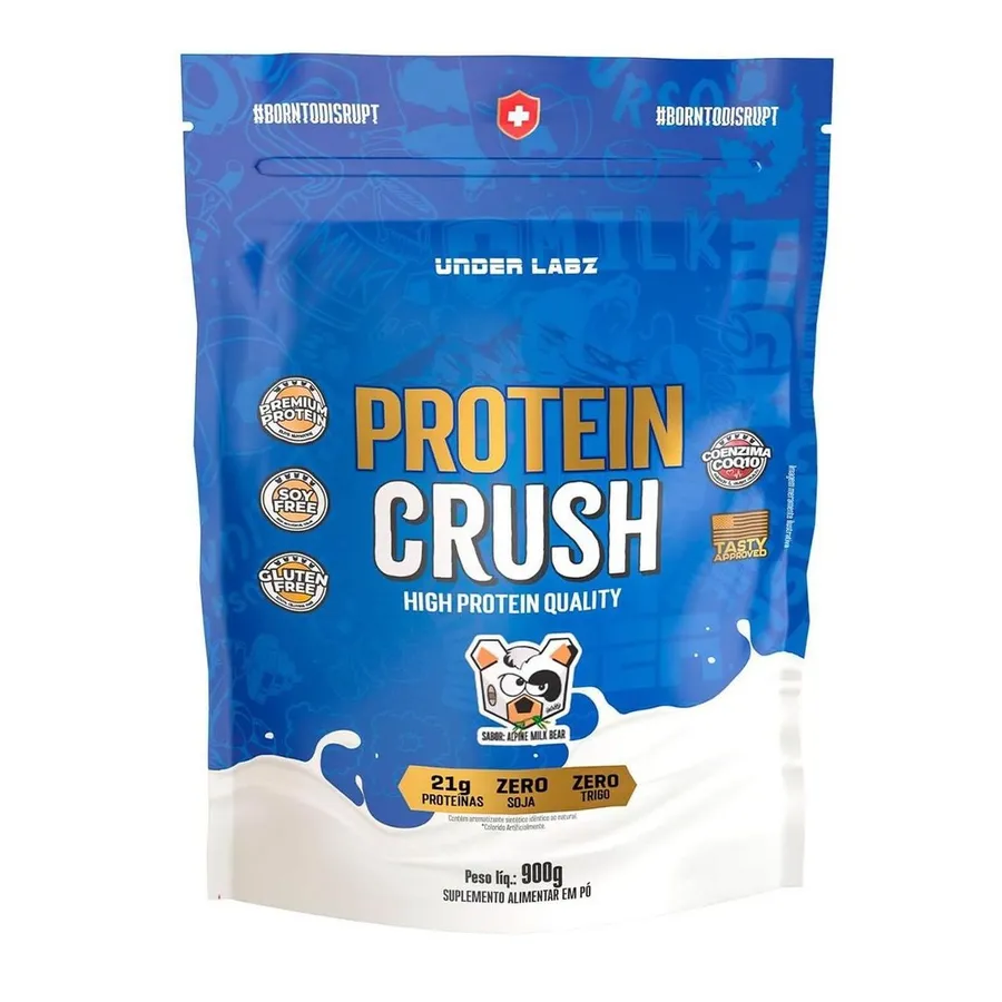 Under Labz Protein Crush - Refil Alpine Milk Bear 900g