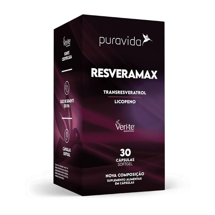 Puravida Resveramax - 30 Cápsulas