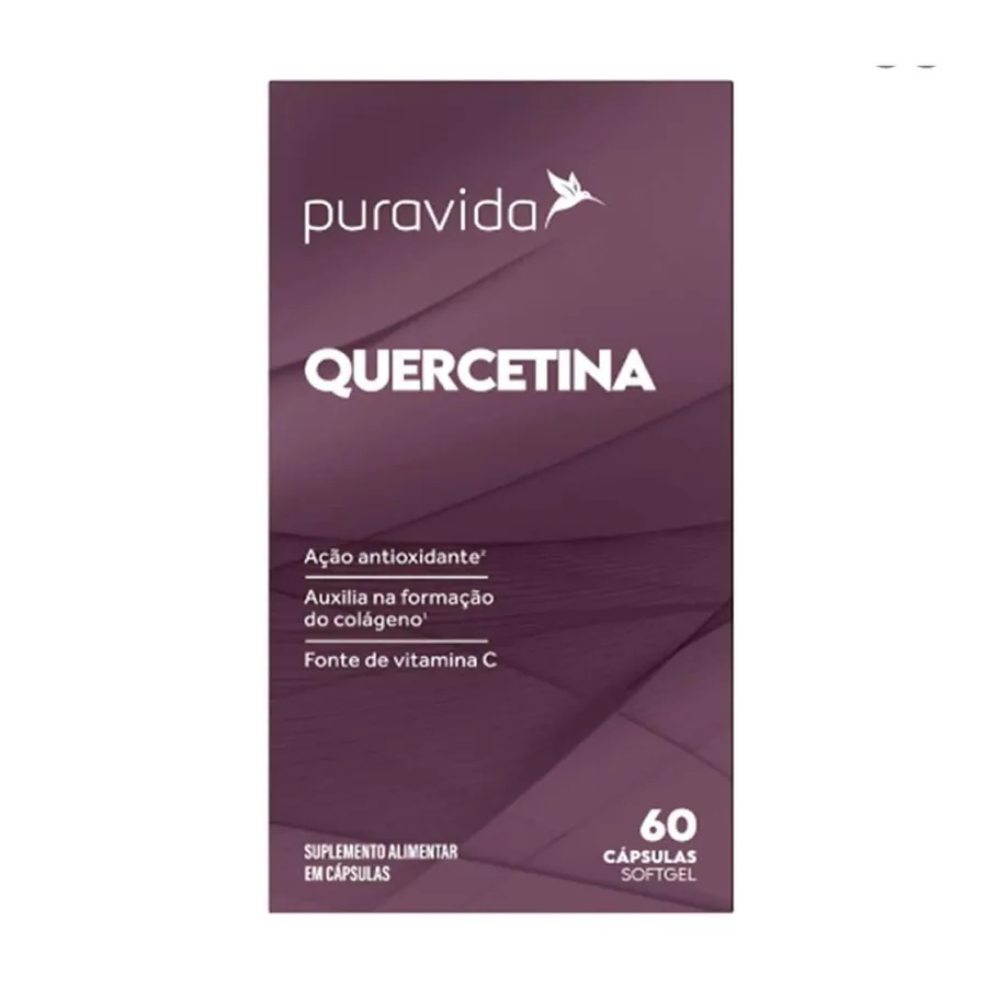 Puravida Quercetina - 60 Cápsulas